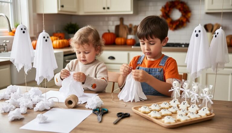 15 Halloween Ghost Decorations You Can Cook and Craft with Your Kids