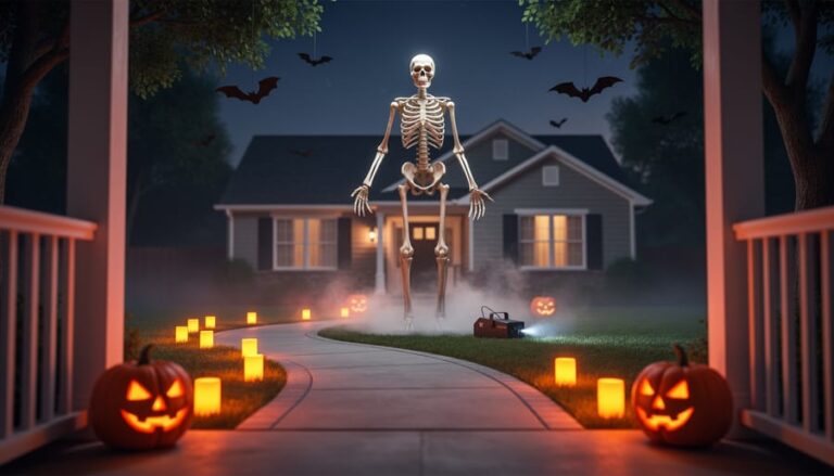 How to Set Up Halloween Lawn Decorations That Wow the Neighborhood